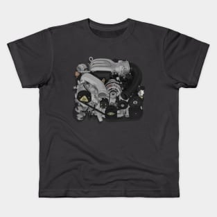 13b Engine Kids T-Shirt